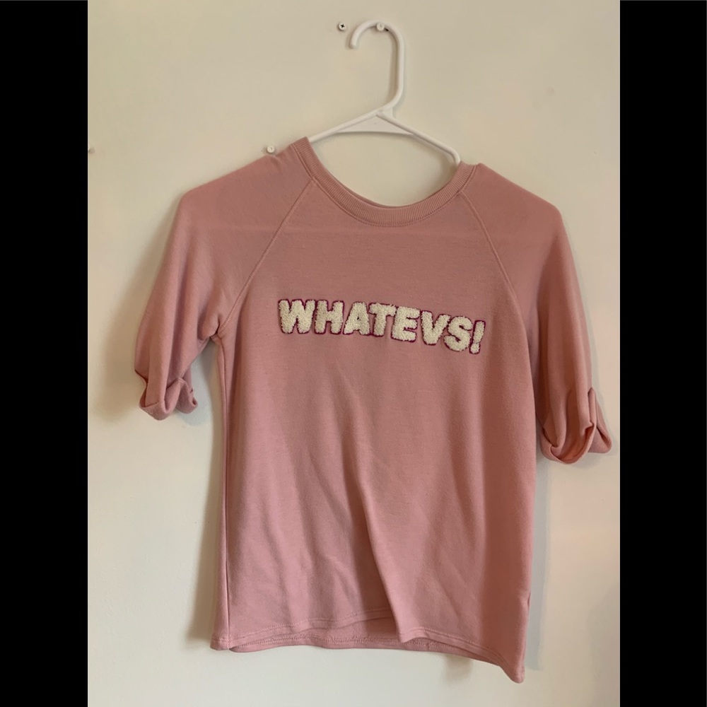 pink sweater shirt